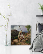 Canvas Print - The Return of the Excurser - Karl Friedrich Lessing (16x16")