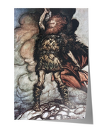 Poster - The Wagnerian Thor - Arthur Rackham (24x36")
