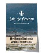 Poster - Der menschliche Widerstand gegen die Technokratie - 24x36"