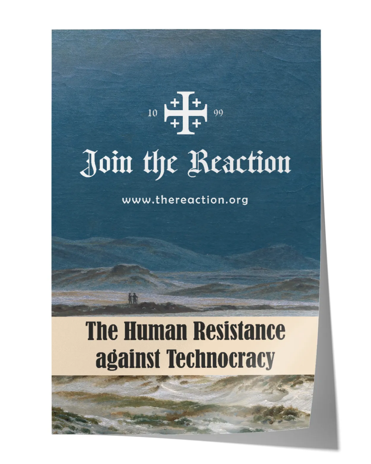 Poster - The Human Resistance against Technocracy (24x36")