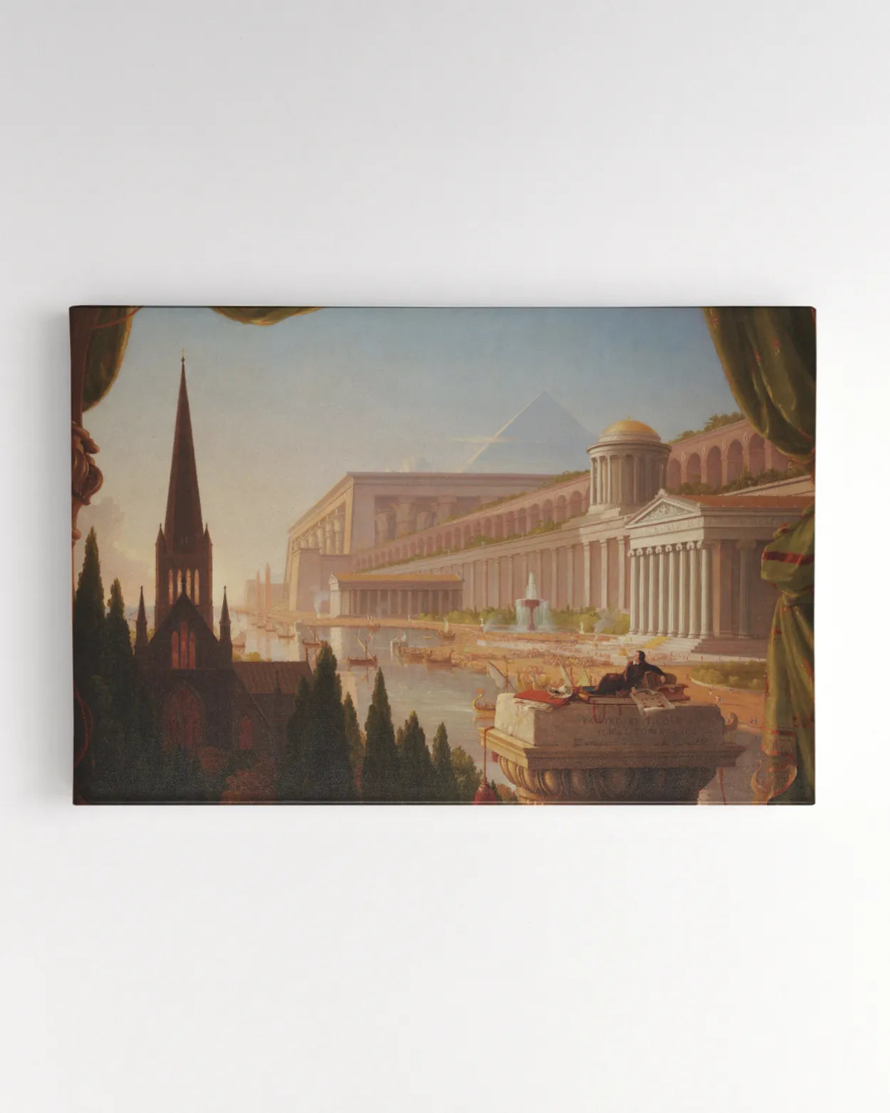Canvas Print - The Architect's Dream - Thomas Cole