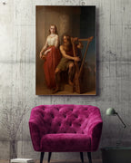 Canvas Print - Iduna and Bragi - Nils Jakob Blommér