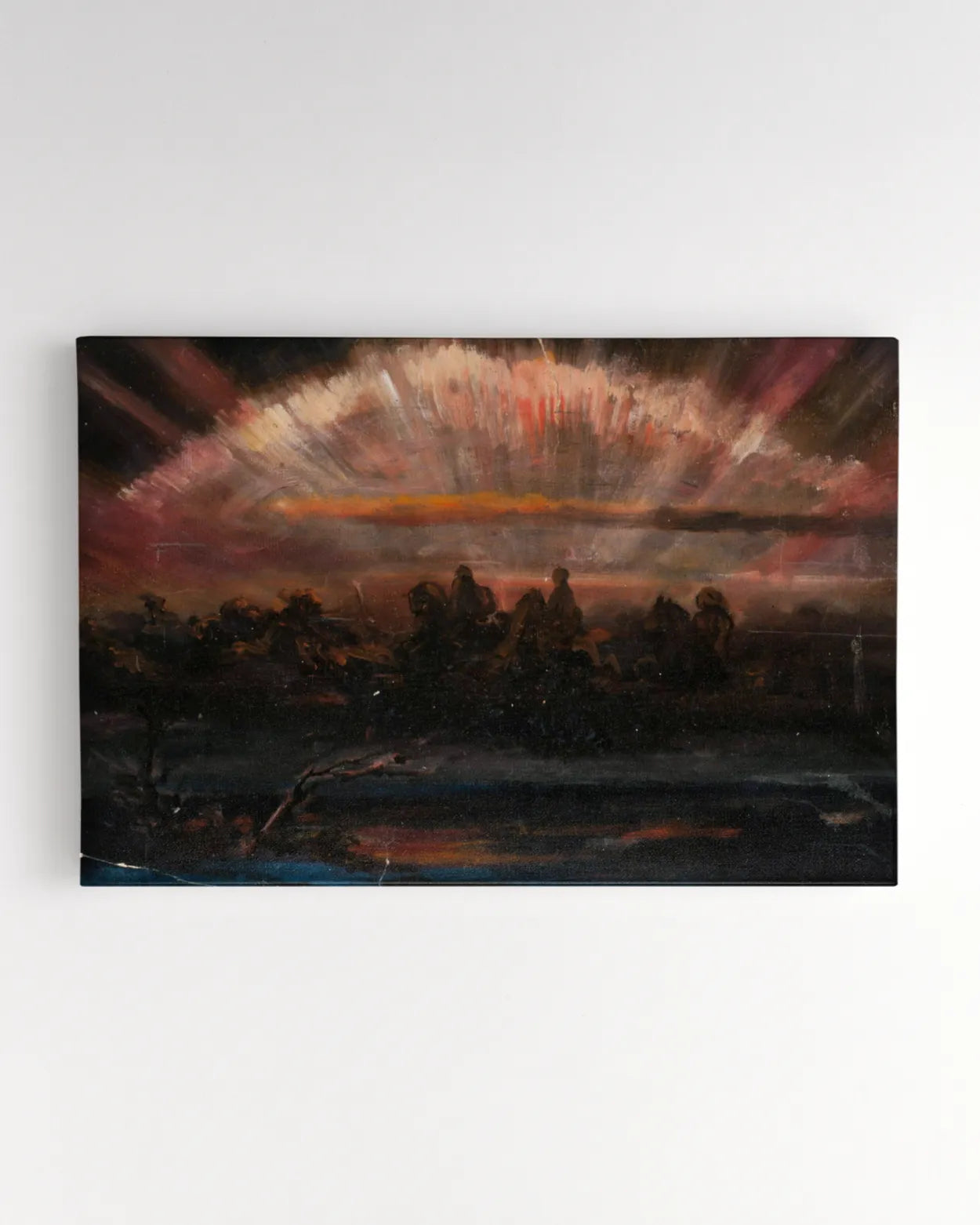 Canvas Print - Åsgårdsreia, the Wild Hunt - Nils Jakob Blommér