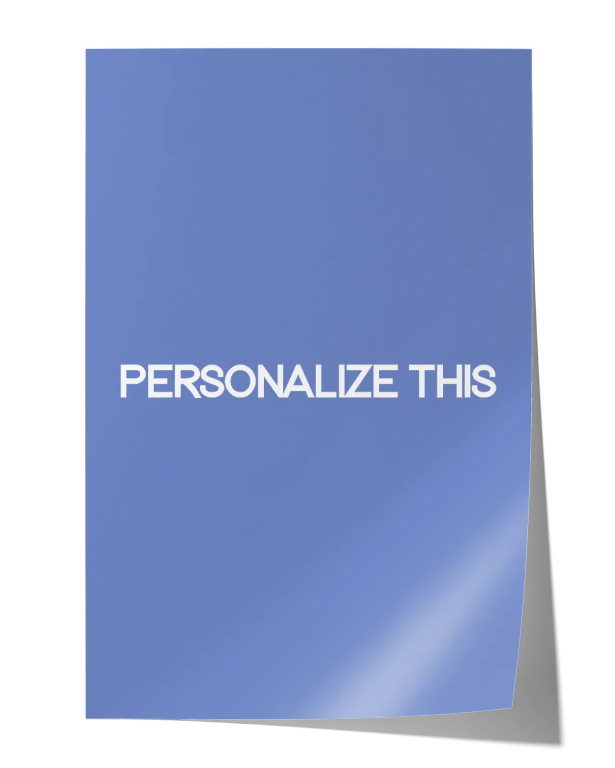 Personalize This Poster (24x36")