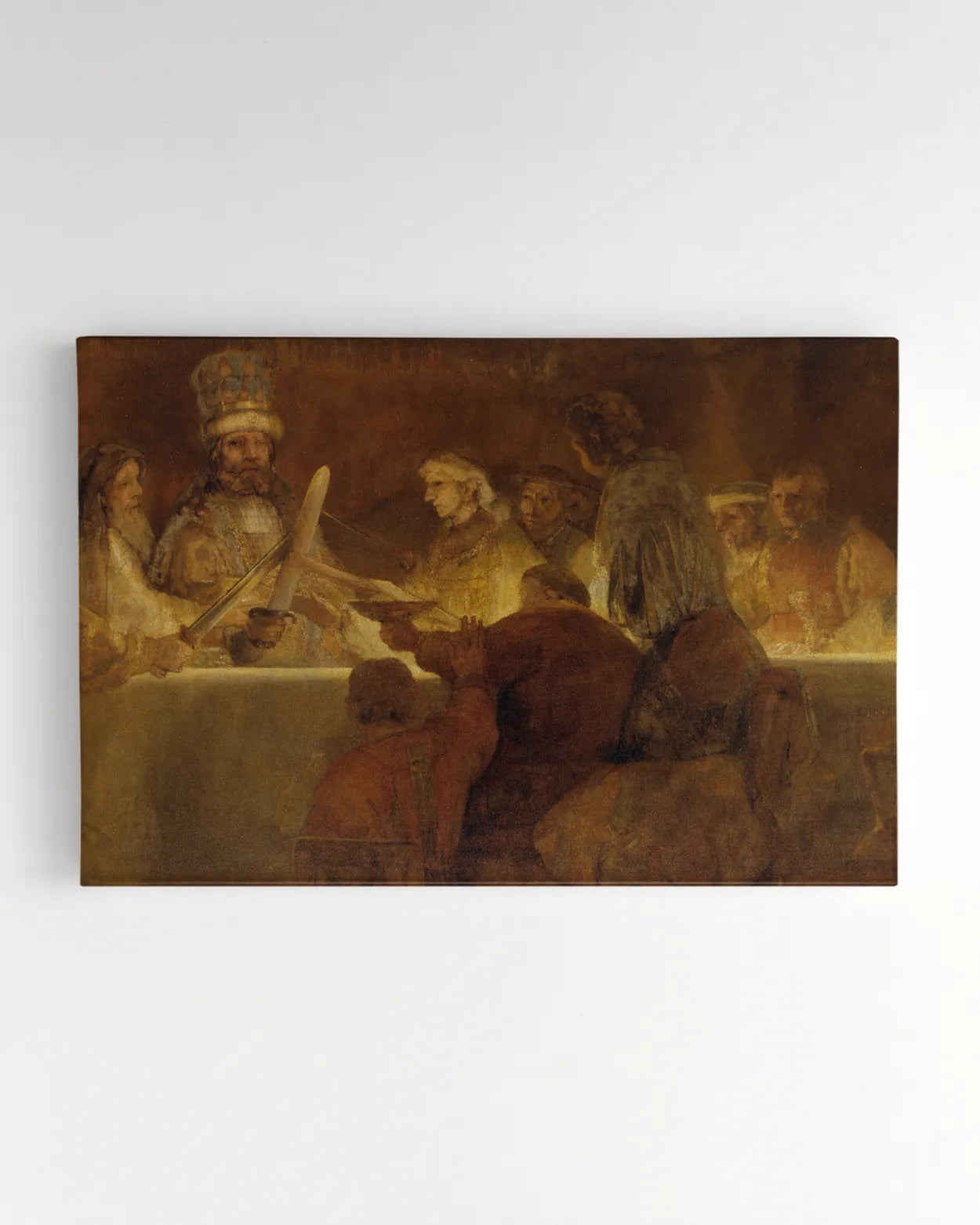 Canvas Print - Conspiracy of the Batavians under Claudius Civilis - Rembrandt Harmensz. van Rijn