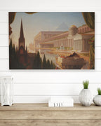 Canvas Print - The Architect's Dream - Thomas Cole