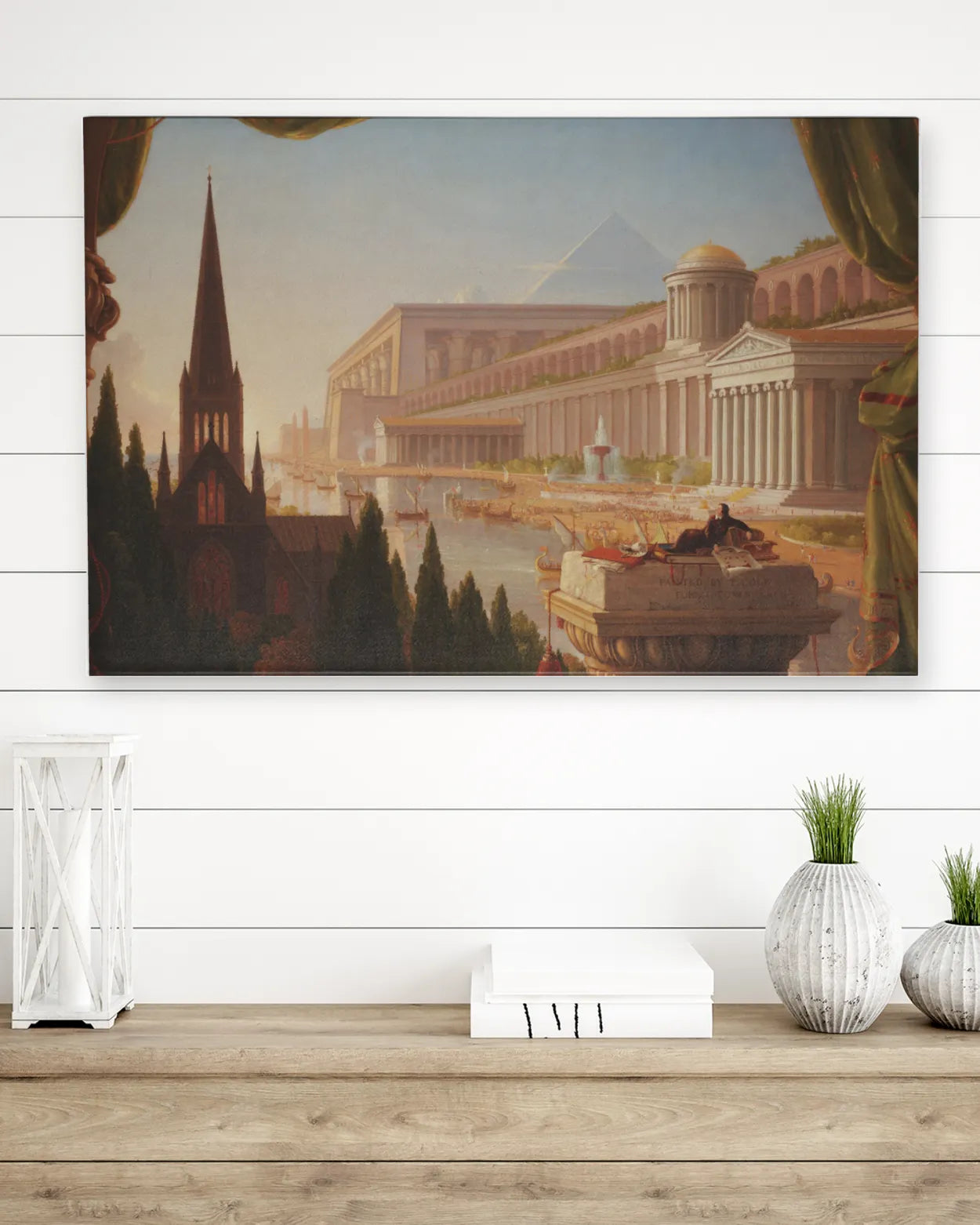 Canvas Print - The Architect's Dream - Thomas Cole