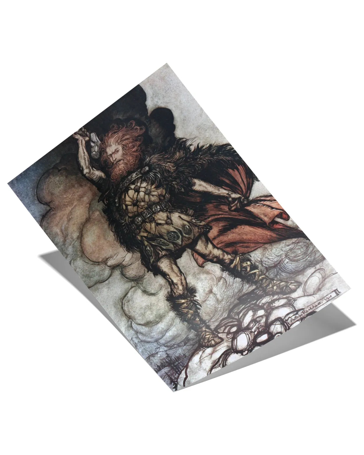 Poster - The Wagnerian Thor - Arthur Rackham (24x36")