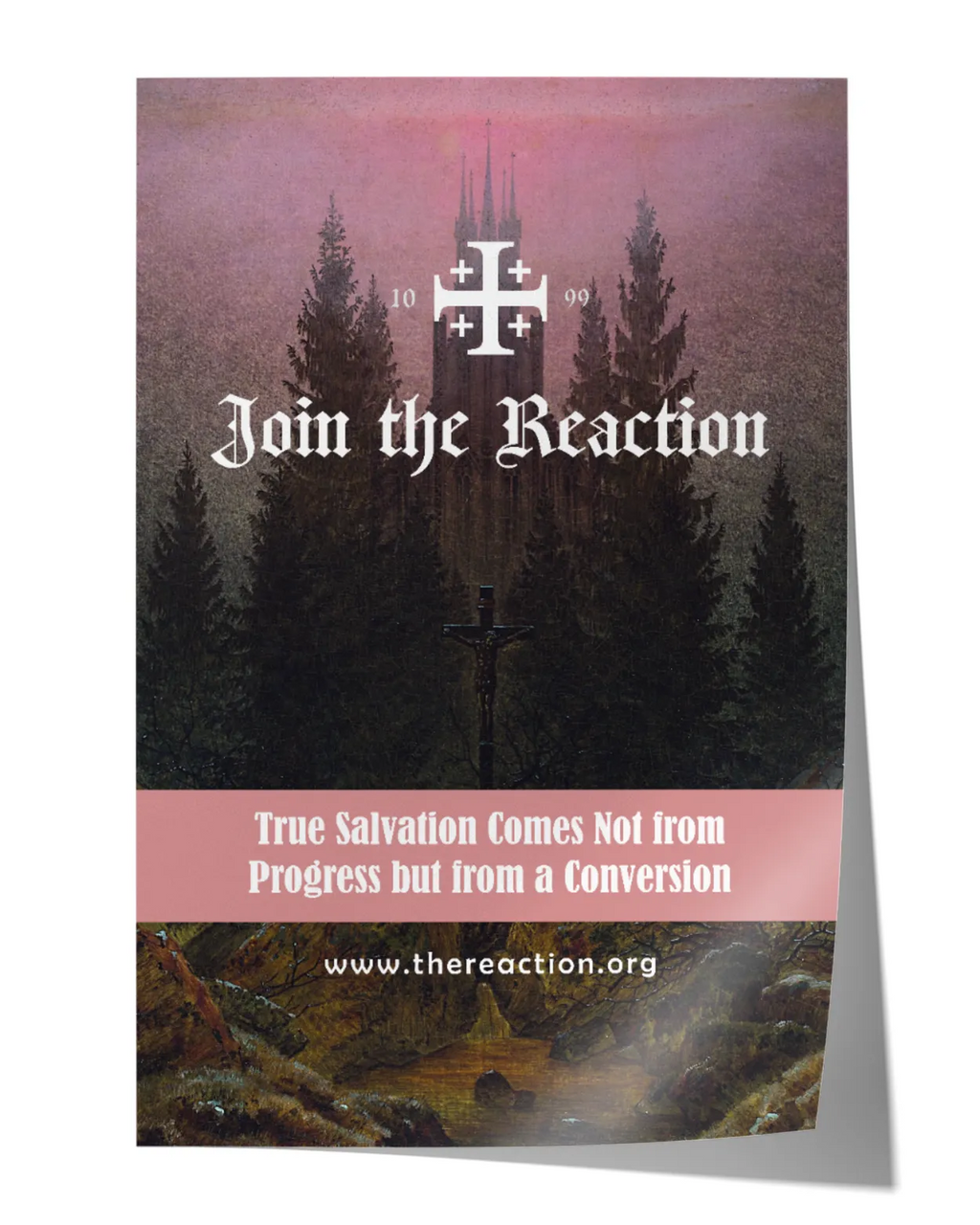 Poster - True Salvation Comes Not from Progress - 24x36"