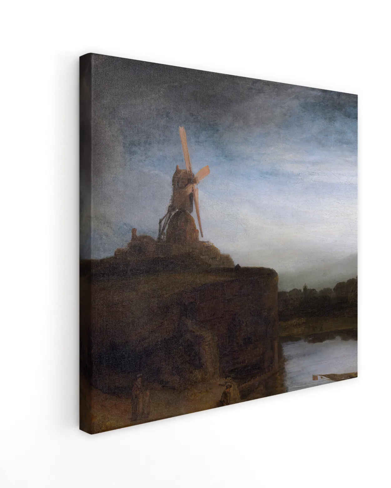 Canvas Print - The Mill - Rembrandt van Rijn (16x16")