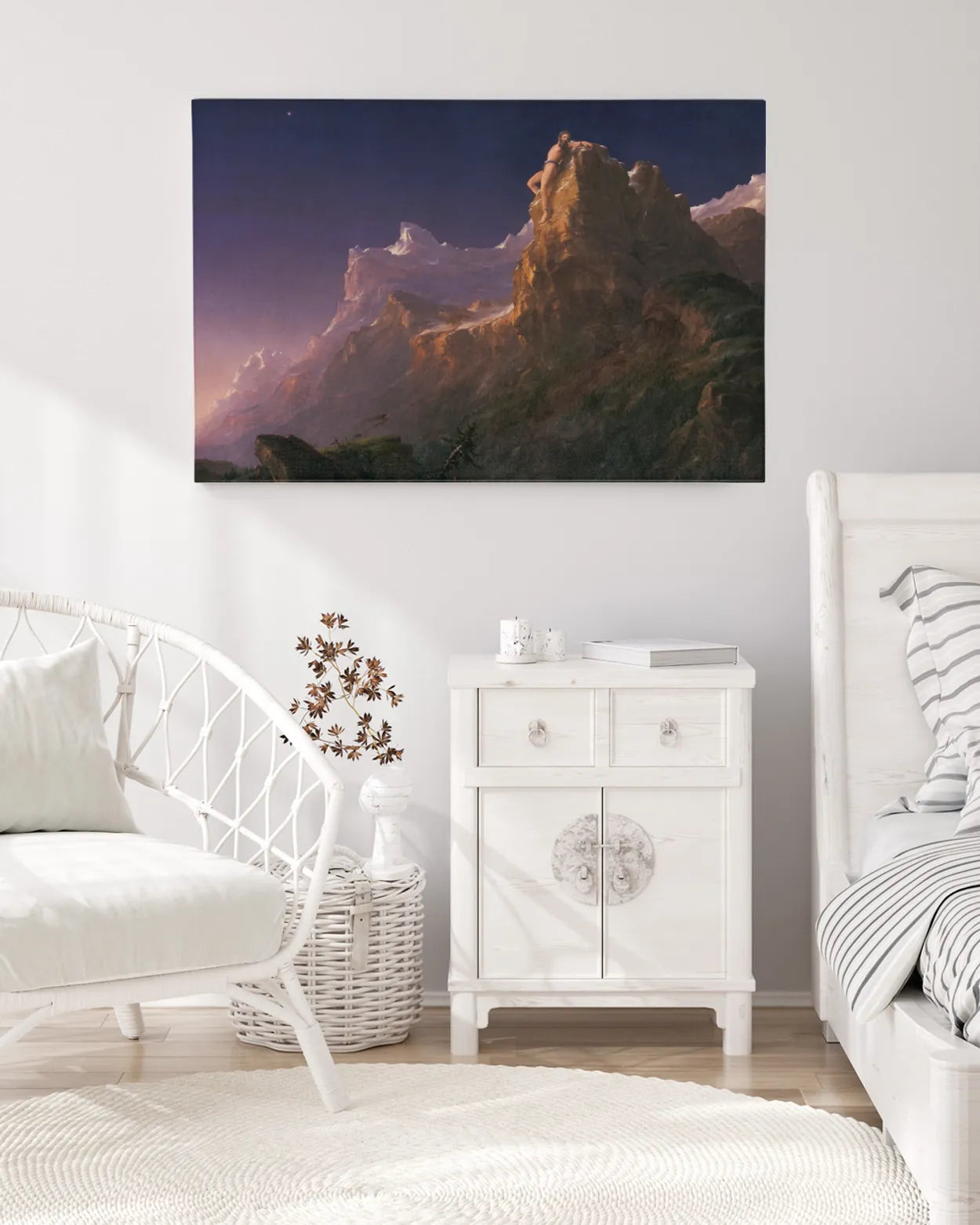 Canvas Print - Prometheus Bound - Thomas Cole