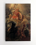 Thor's Fight with the Giants - Mårten Eskil Winge (Canvas)