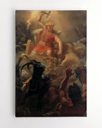 Thor's Fight with the Giants - Mårten Eskil Winge (Canvas)