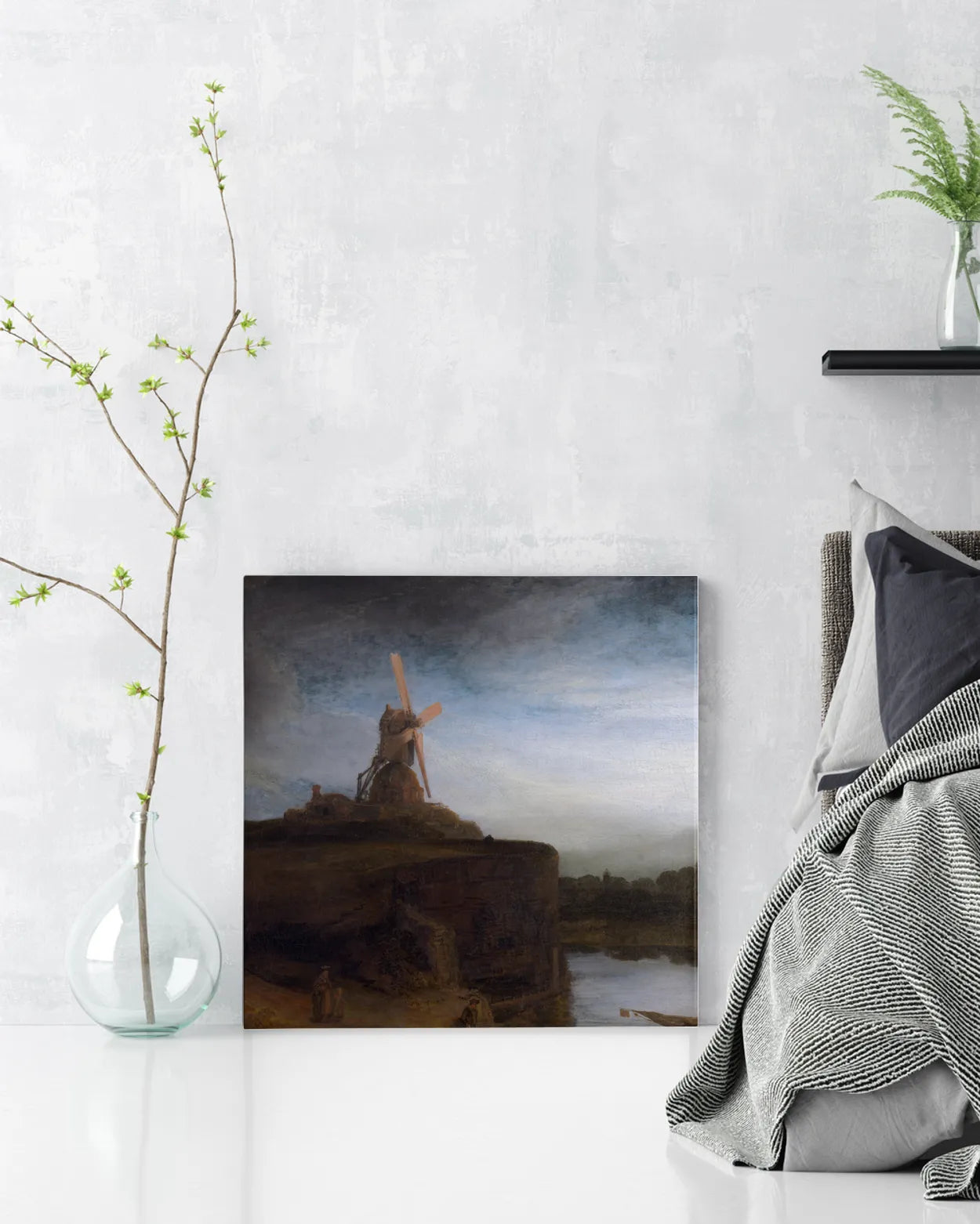 Canvas Print - The Mill - Rembrandt van Rijn (16x16")