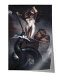 Poster - Thor Battling the Midgard Snake - Henry Fuseli (24x36")