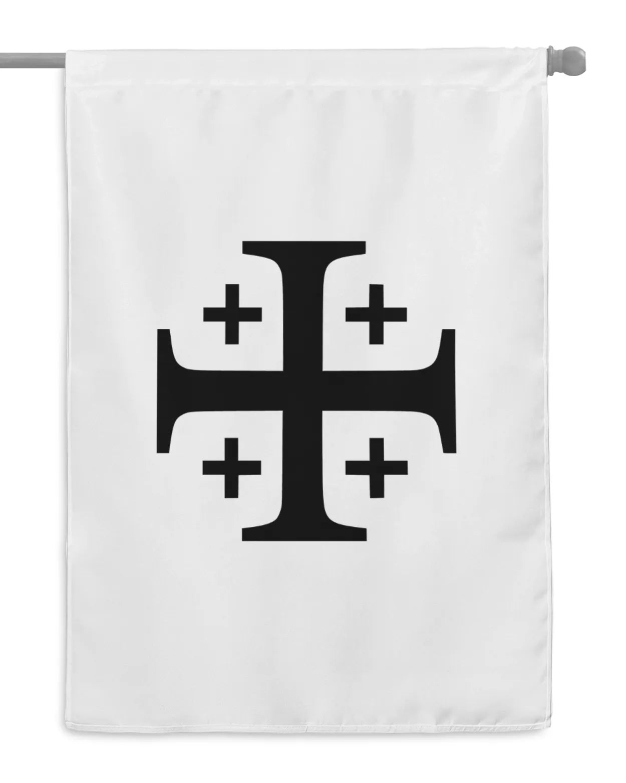 House Flag - Holy Roman Empire - Black on White (28x40")