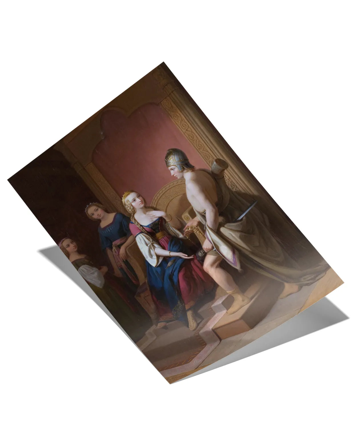 Poster - Heimdall Returns Brisingamen to Freyja - Nils Jakob Blommér (24x36")