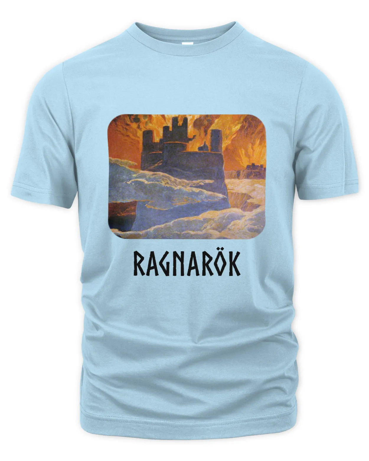 T-Shirt - Valhalla on Fire, "Ragnarök" - Emil Doepler