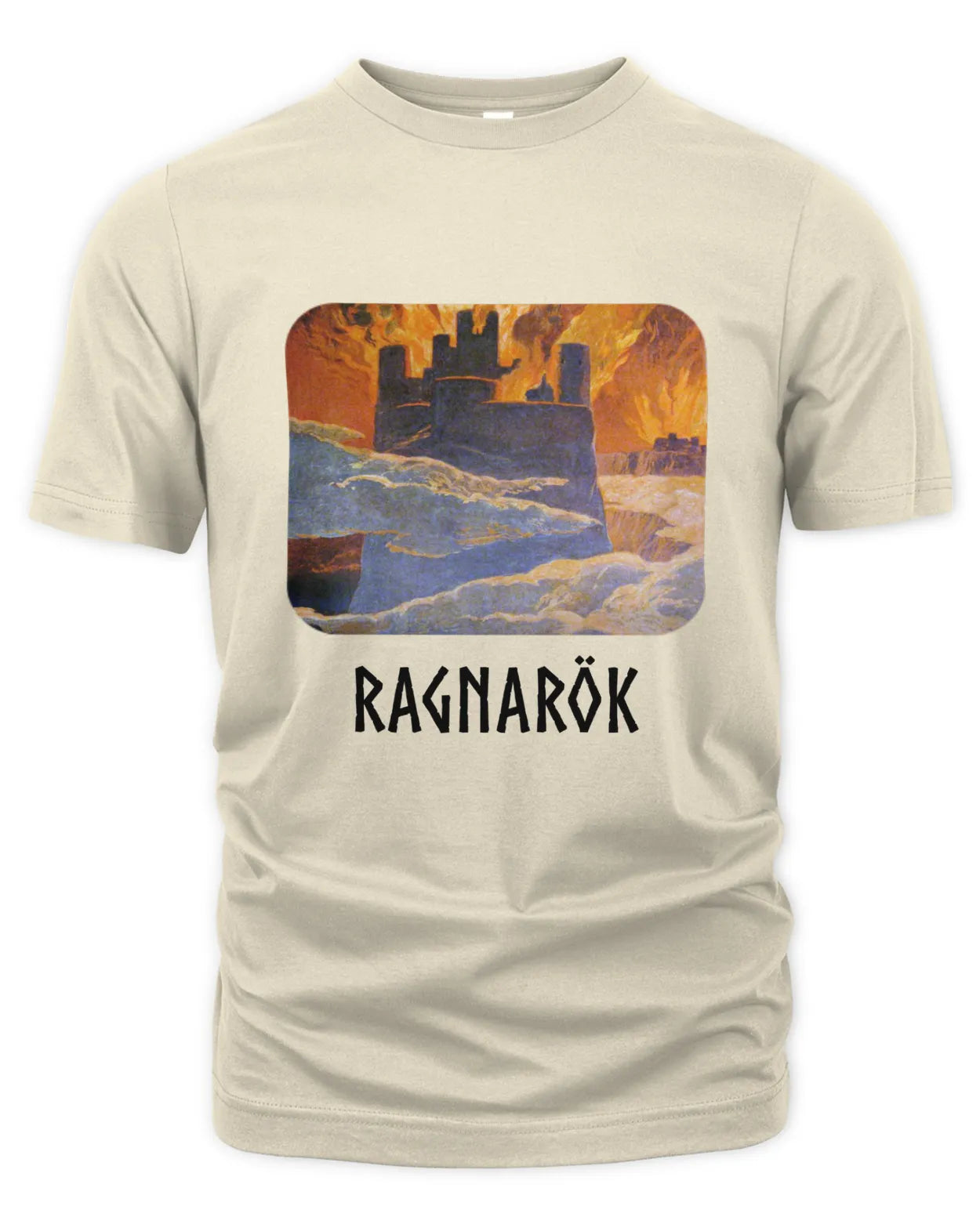 T-Shirt - Valhalla on Fire, "Ragnarök" - Emil Doepler