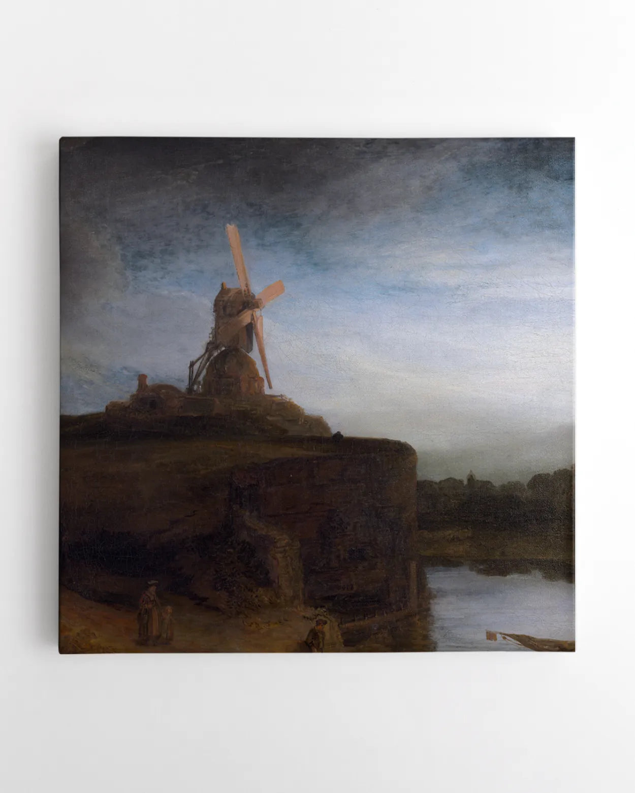 Canvas Print - The Mill - Rembrandt van Rijn (16x16")
