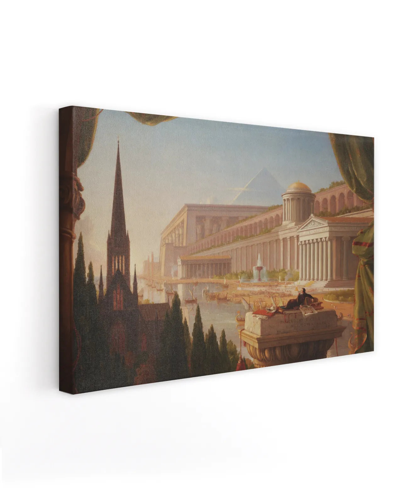 Canvas Print - The Architect's Dream - Thomas Cole
