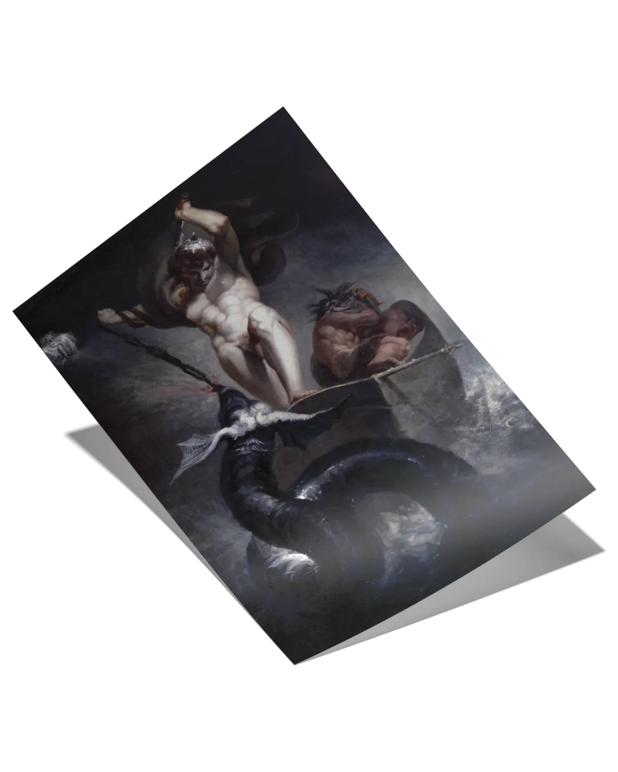 Poster - Thor Battling the Midgard Snake - Henry Fuseli (24x36")
