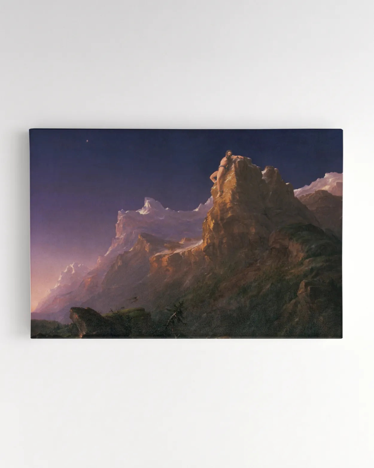 Canvas Print - Prometheus Bound - Thomas Cole