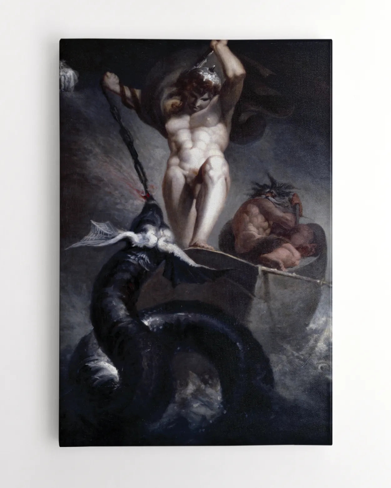 Canvas Print - Thor Battling the Midgard Snake - Henry Fuseli