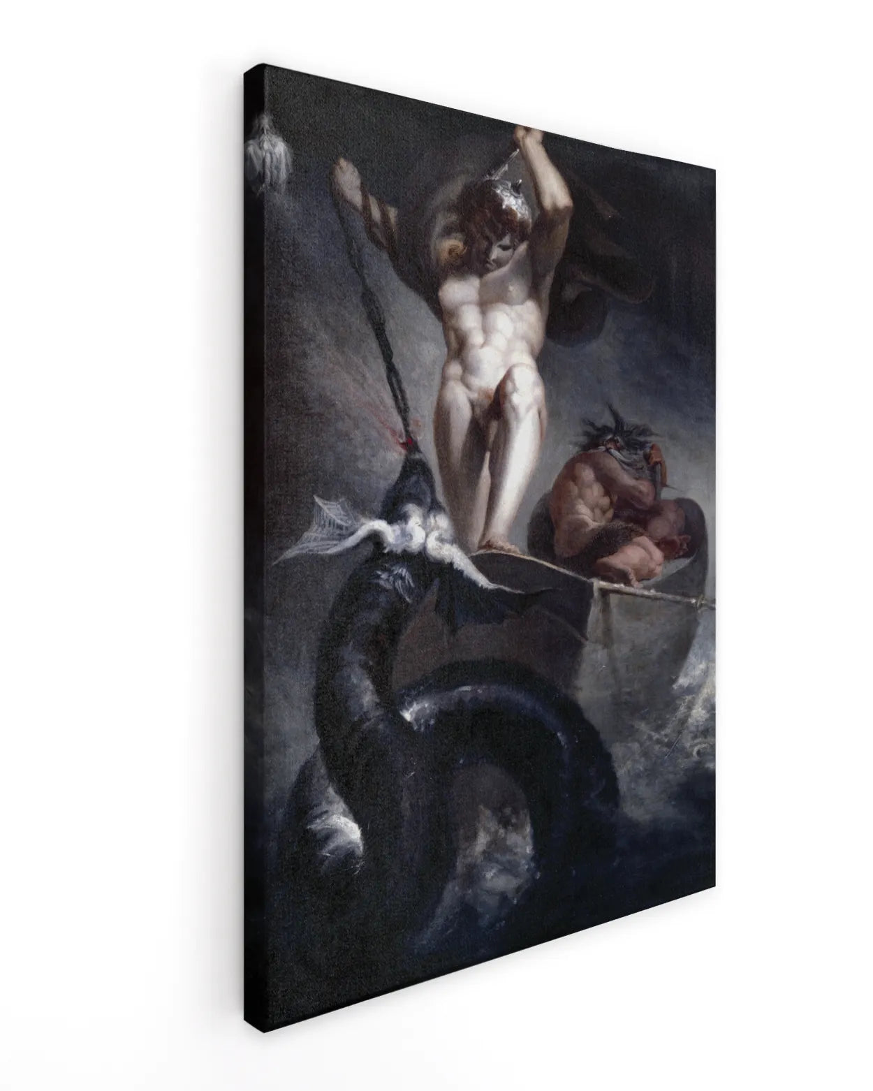Canvas Print - Thor Battling the Midgard Snake - Henry Fuseli