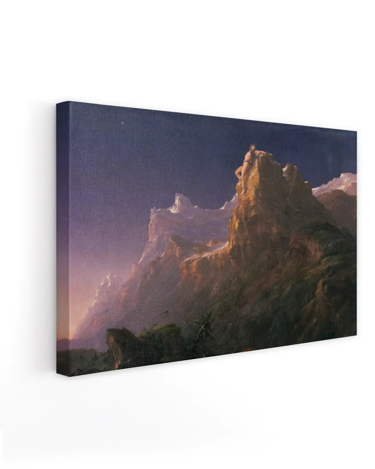 Canvas Print - Prometheus Bound - Thomas Cole