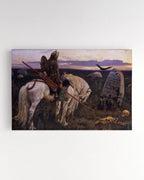Canvas Print - Knight at the Crossroads - Victor Vasnetsov