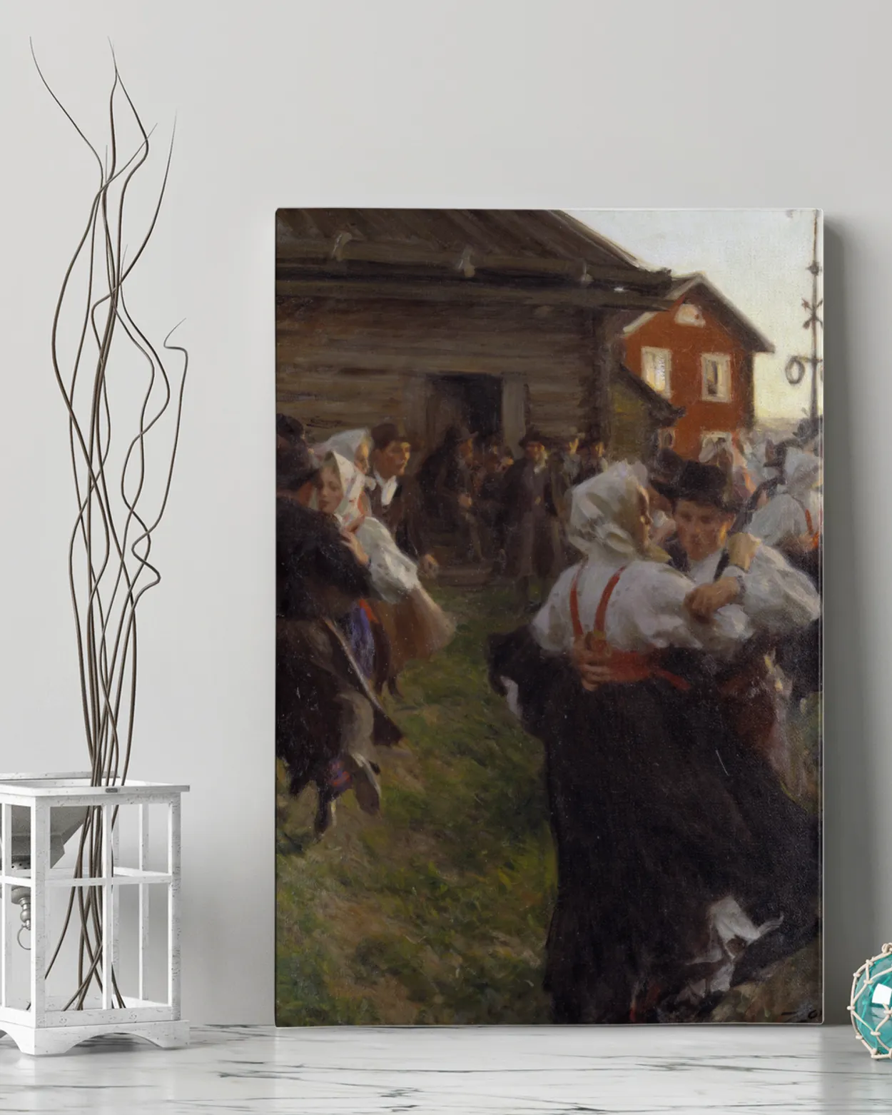 Canvas Print - Midsummer Dance - Anders Zorn