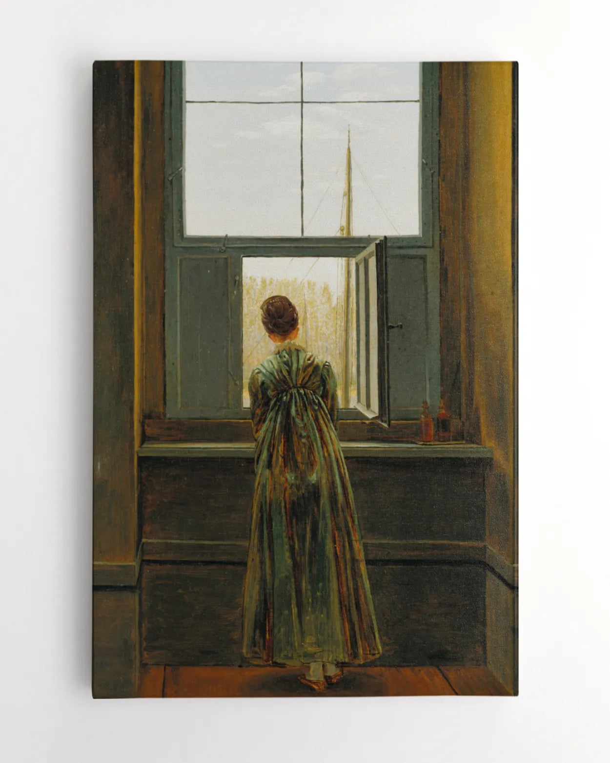 Canvas Print - Woman at a Window - Caspar David Friedrich