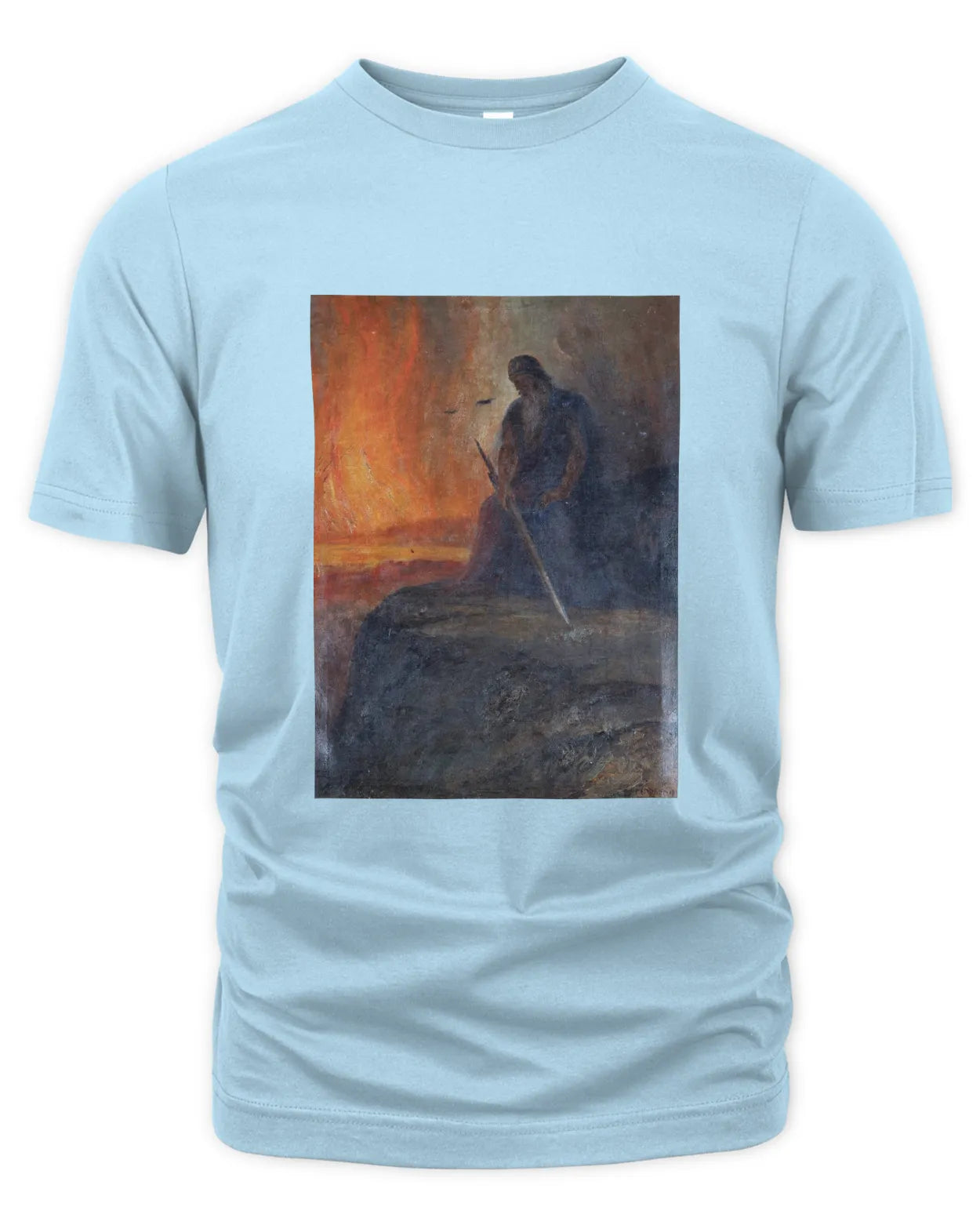T-Shirt - Odin Pondering - Hermann Hendrich
