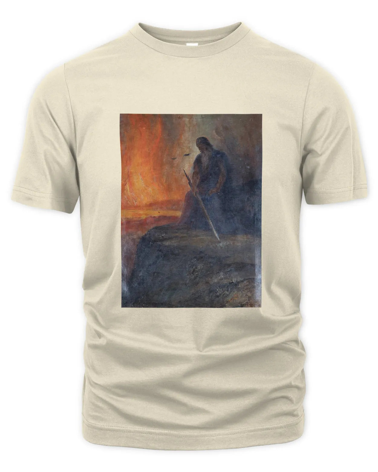 T-Shirt - Odin Pondering - Hermann Hendrich