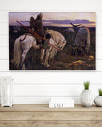 Canvas Print - Knight at the Crossroads - Victor Vasnetsov