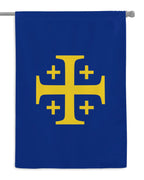 House Flag - Holy Roman Empire - Yellow on Blue  (28x40")