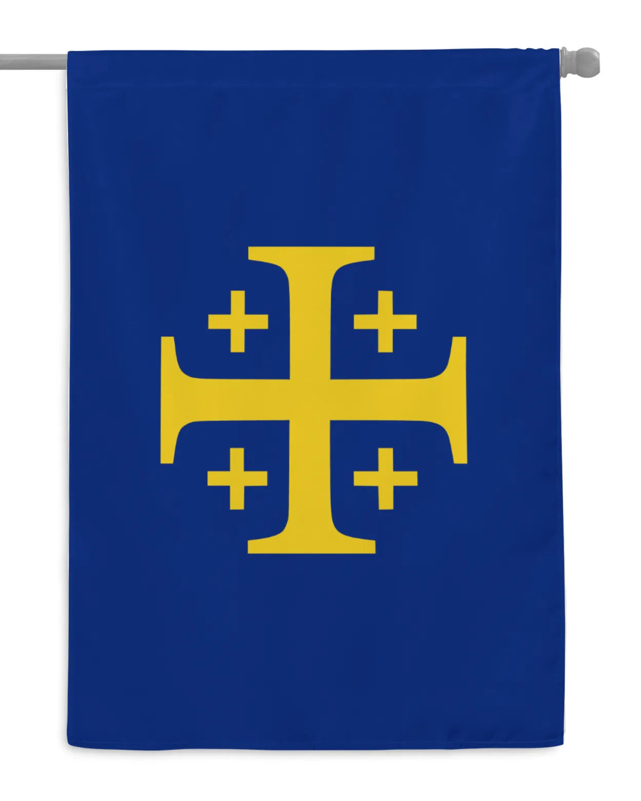 House Flag - Holy Roman Empire - Yellow on Blue  (28x40")