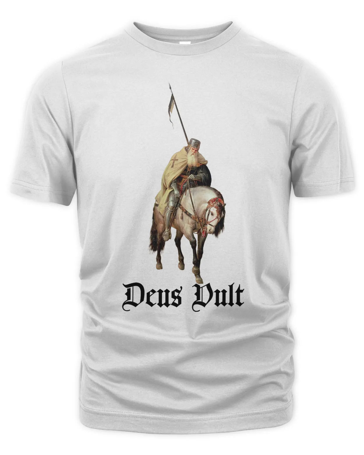 T-Shirt - "Deus Vult" - Karl Friedrich Lessing