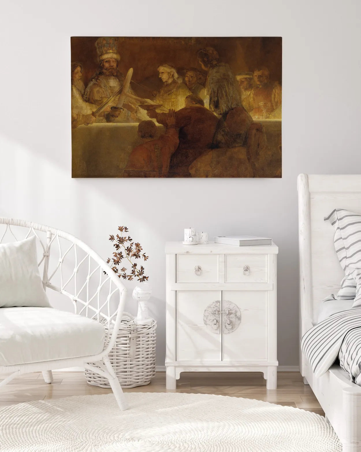 Canvas Print - Conspiracy of the Batavians under Claudius Civilis - Rembrandt Harmensz. van Rijn