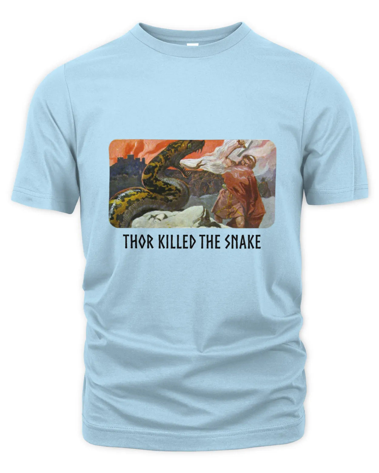 T-Shirt - Thor Killed the Snake - Emil Doepler