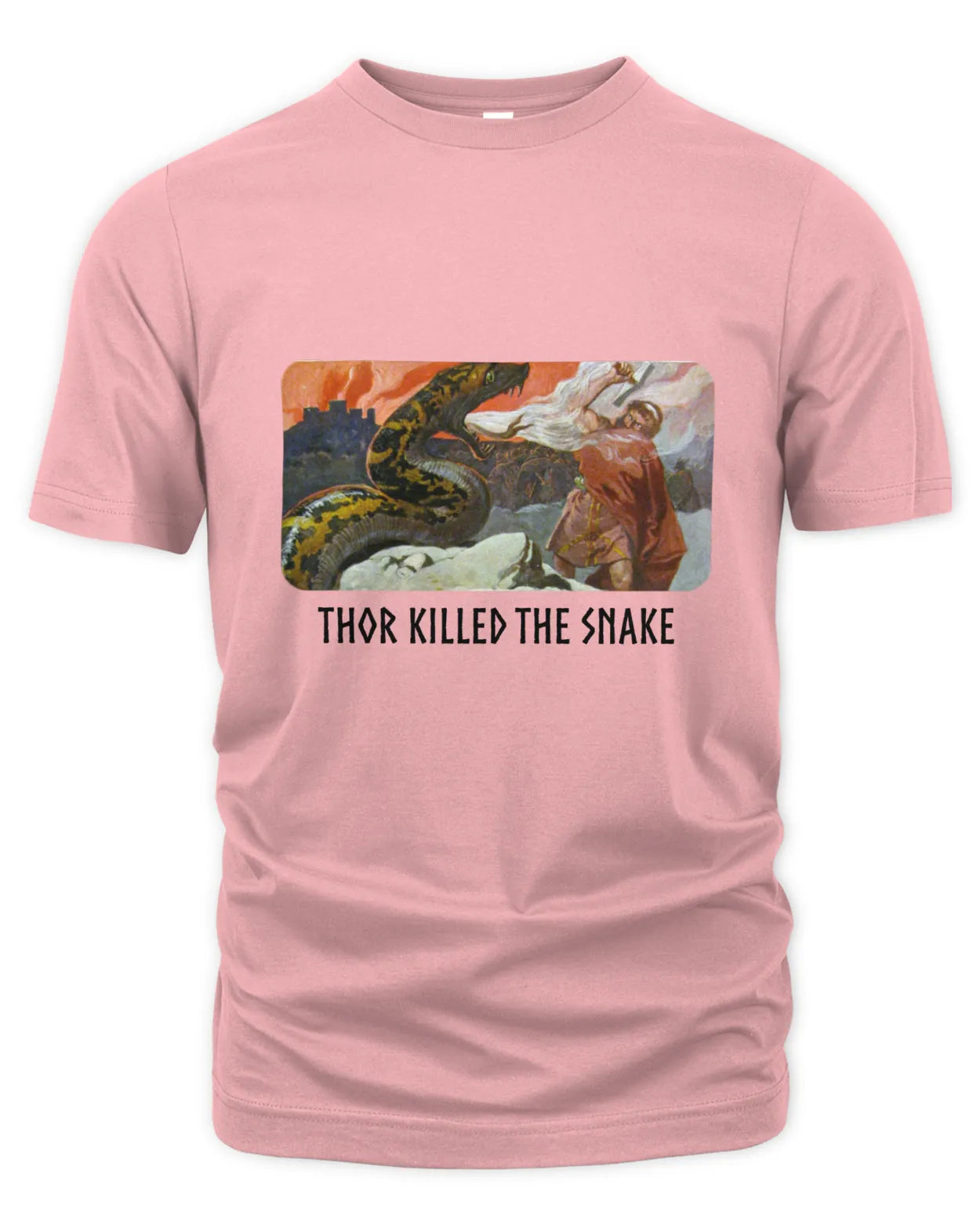 T-Shirt - Thor Killed the Snake - Emil Doepler