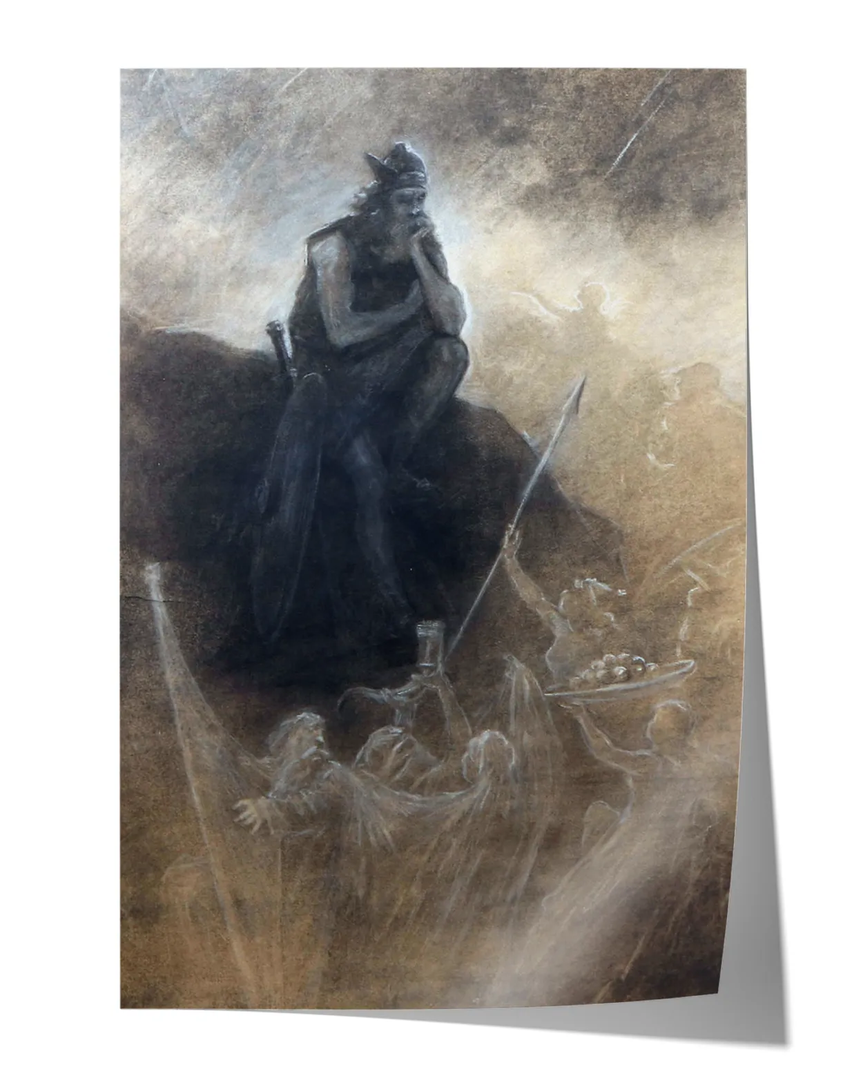 Poster - Norse Mythological Theme - August Malström (24x36")