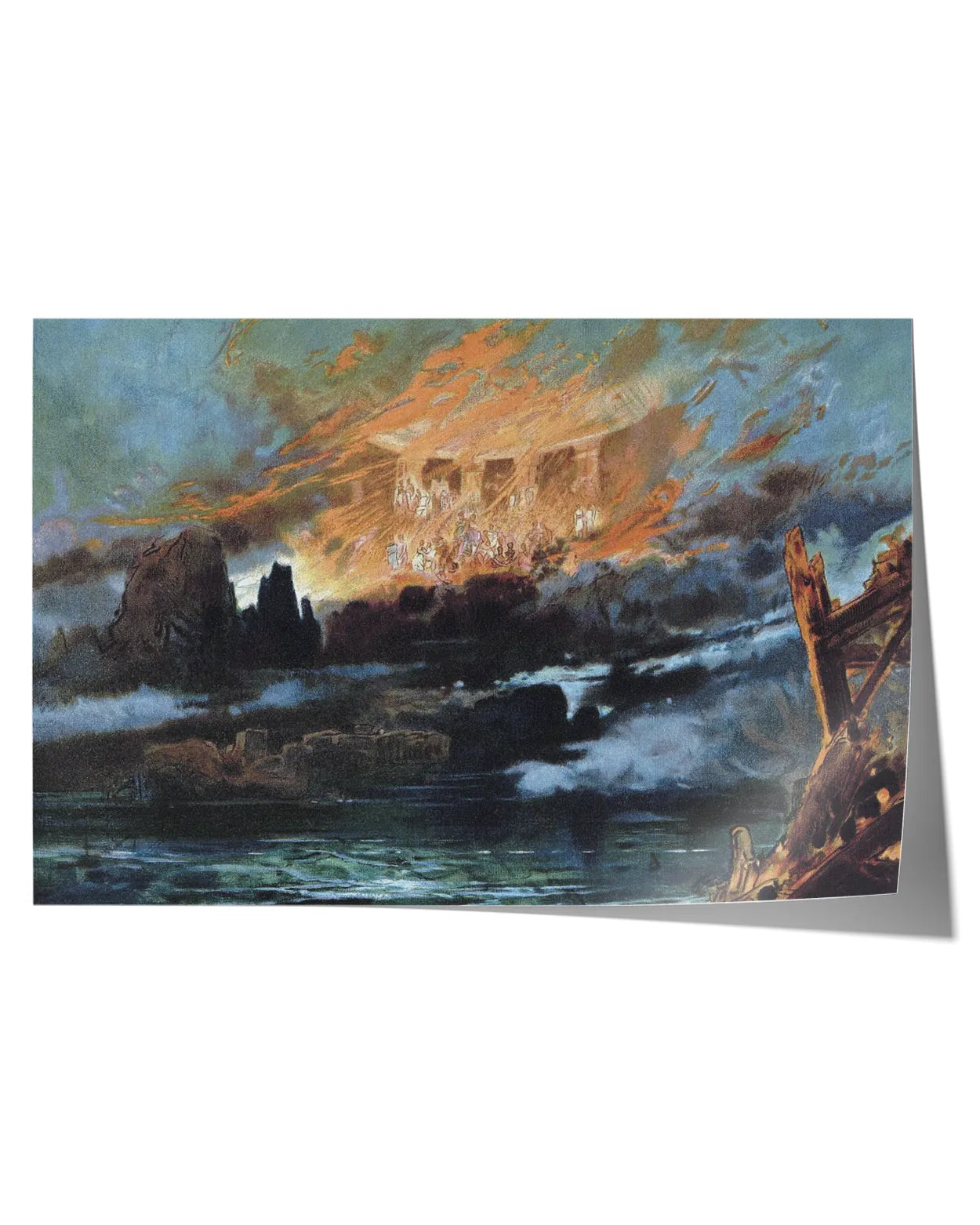 Poster - Valhalla on Fire - Max Brückner (36x24")
