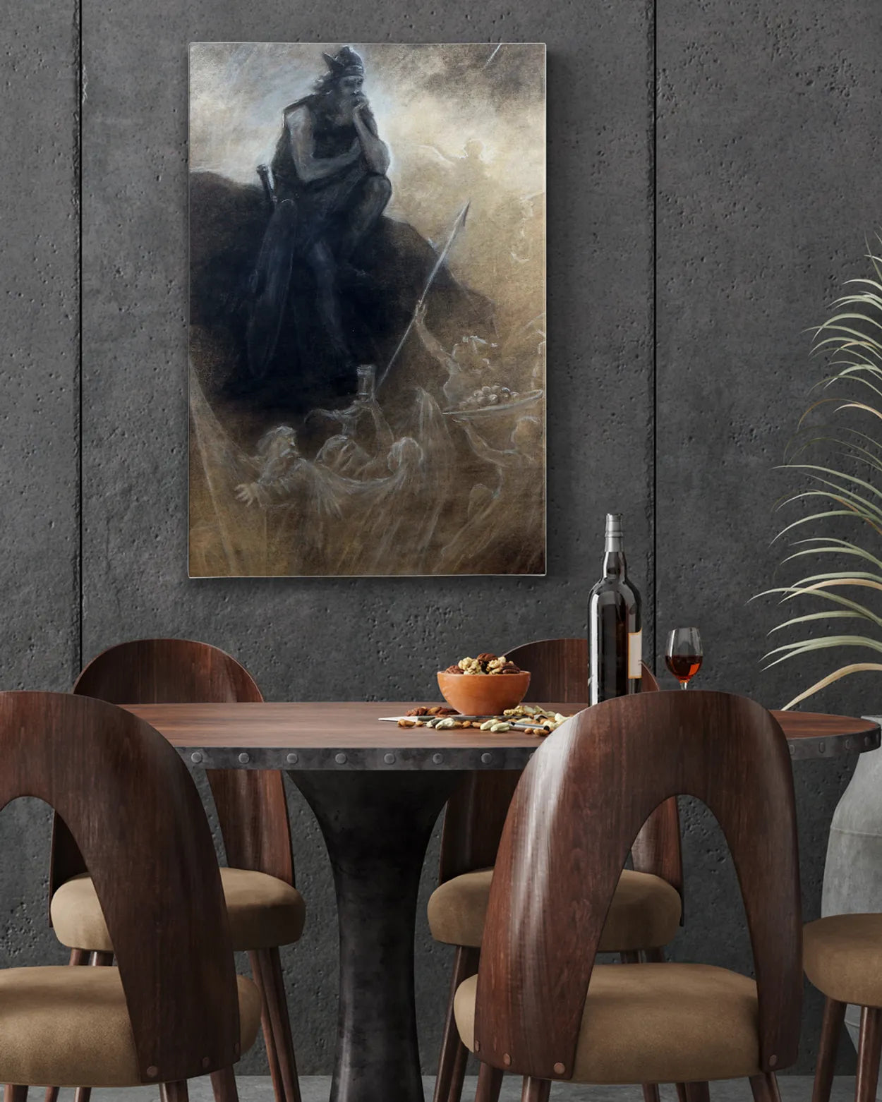 Canvas Print - Norse Mythological Theme - August Malström