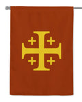 House Flag - Holy Roman Empire - Yellow on Red (28x40")
