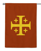 House Flag - Holy Roman Empire - Yellow on Red (28x40")