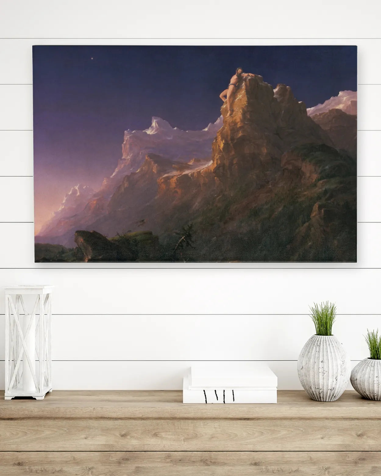 Canvas Print - Prometheus Bound - Thomas Cole