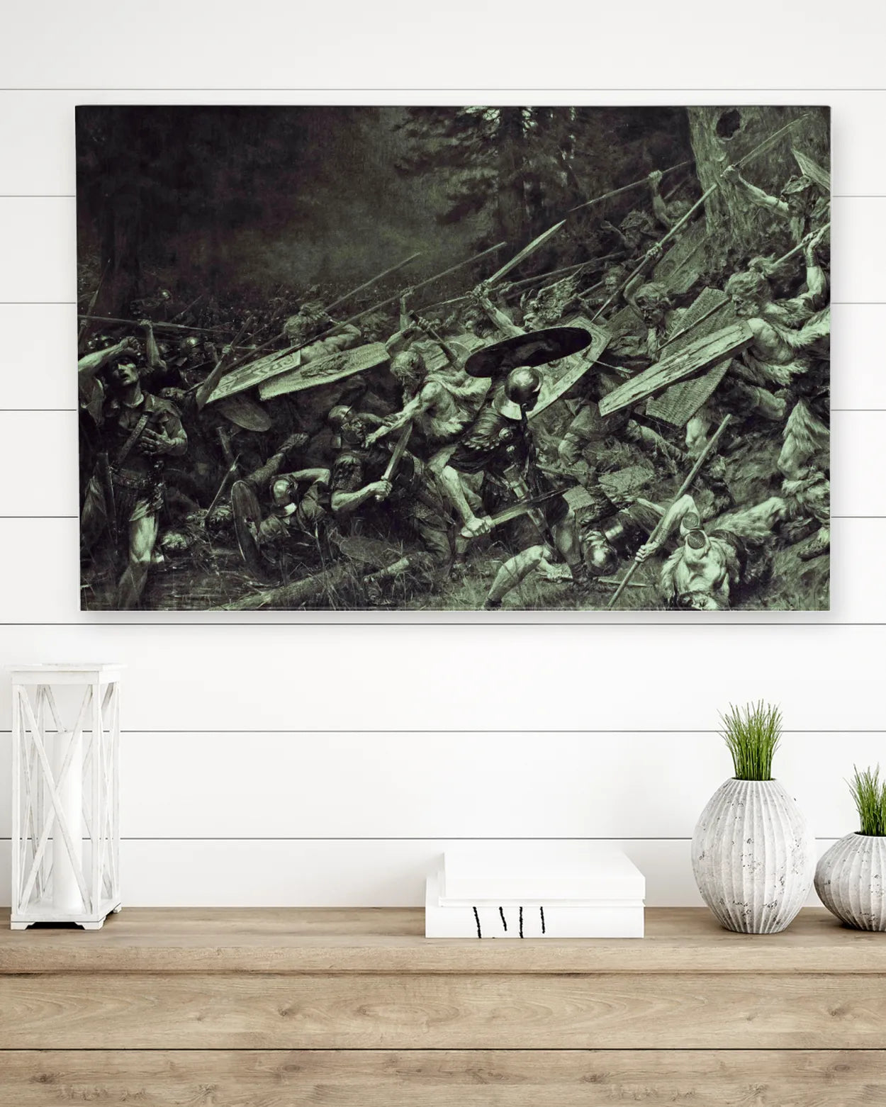 Canvas Print - Teutonic Fury - Paja Jovanović