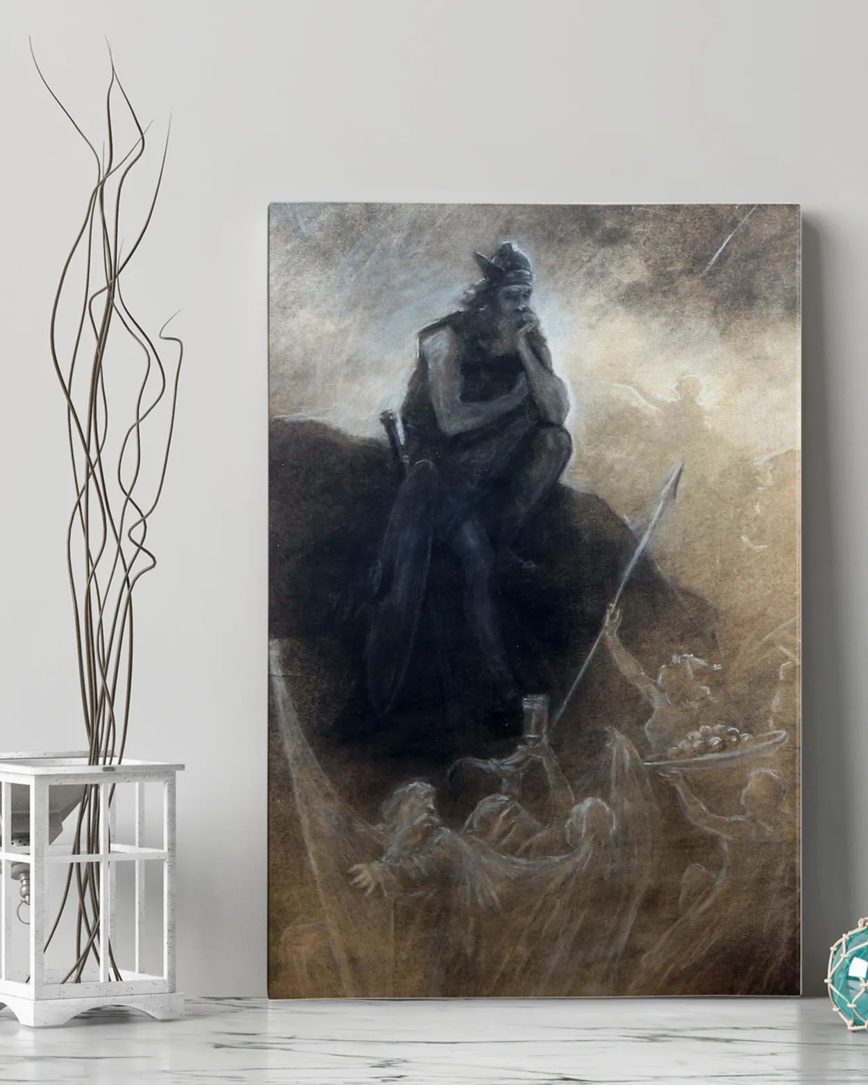 Canvas Print - Norse Mythological Theme - August Malström